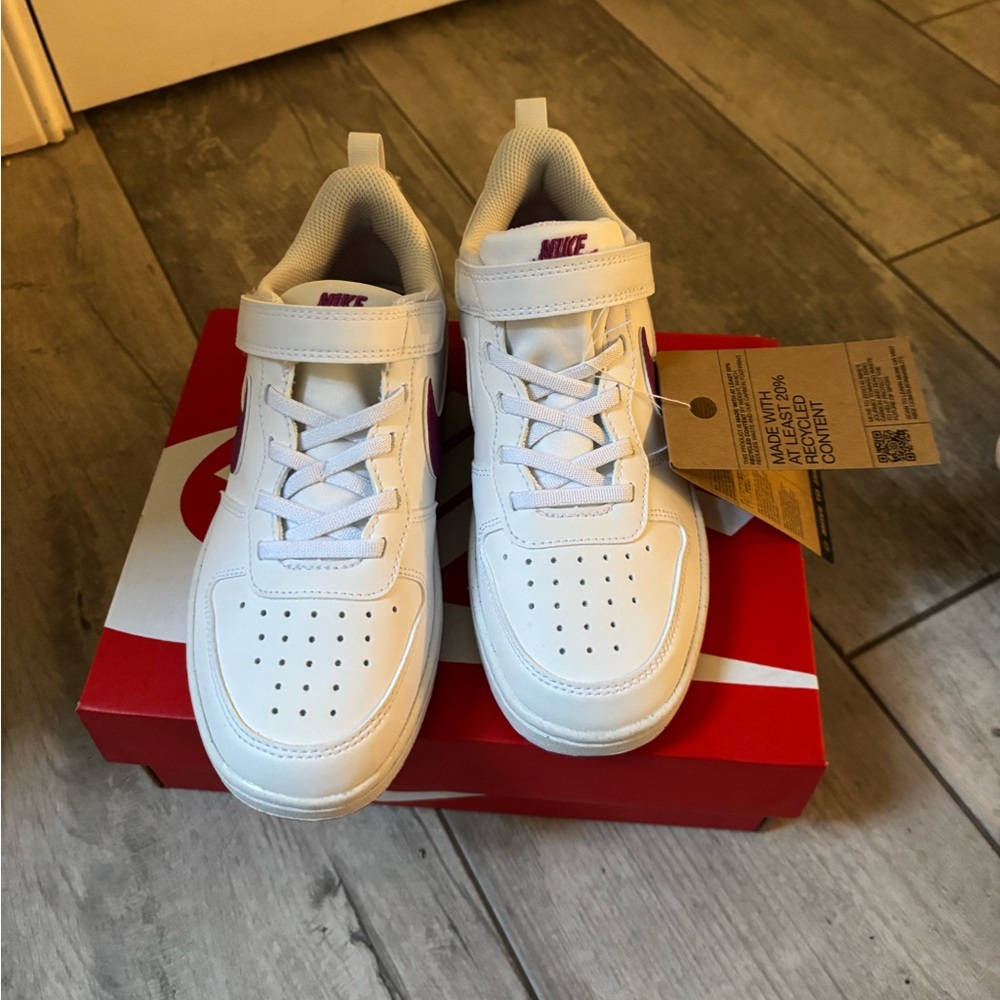 Nike COURT BOROUGH LOW RECRAFT Velcro sneakers - Picture 3 of 6